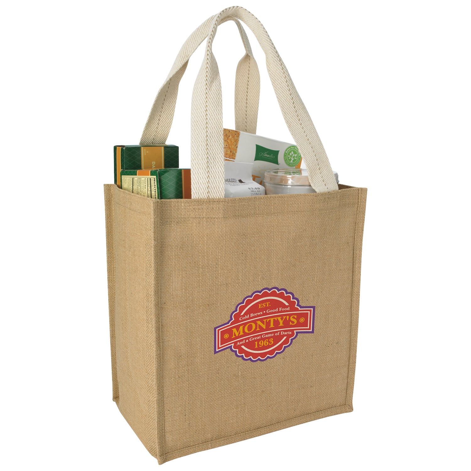 Jute Grocery Tote