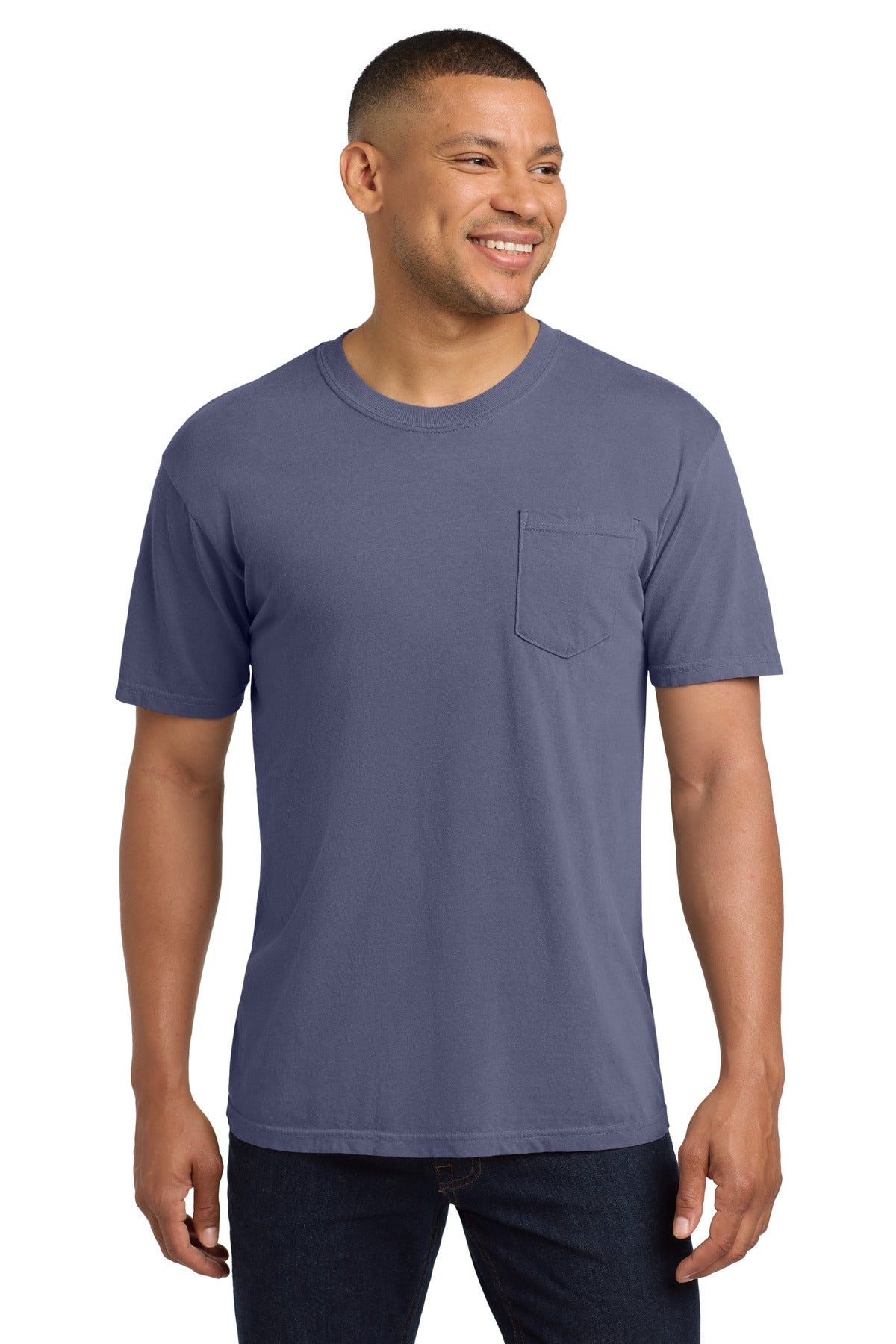 COMFORT COLORS  Heavyweight Ring Spun Pocket Tee. 6030 - Grape