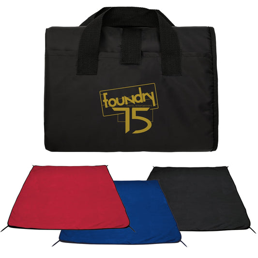 Water-Resistant Picnic Blanket with Stakes		