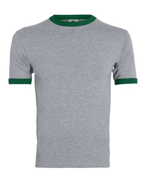 Augusta Sportswear 710 - Athletic Heather/ Dark Green
