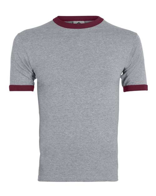 Augusta Sportswear 710 - Athletic Heather/ Maroon