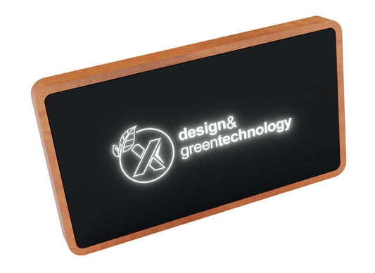 Maple Wood Wireless Power Bank 5000 mAh