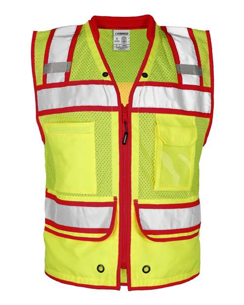 Kishigo S5042-5046 - Lime/ Red - S5043