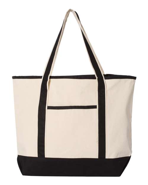 Q-Tees Q1500 - Natural/ Black