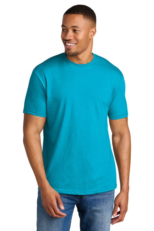 Gildan Softstyle CVC Tee 64000CVC - Caribbean Mist