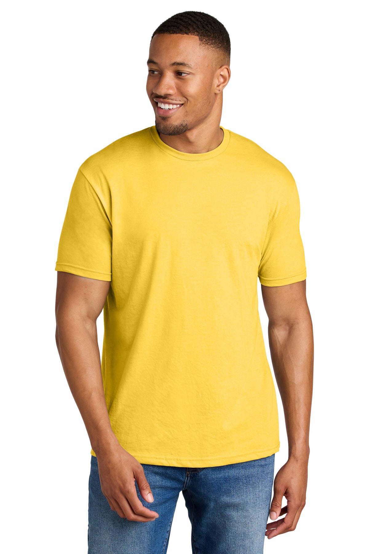 Gildan Softstyle CVC Tee 64000CVC - Daisy Mist