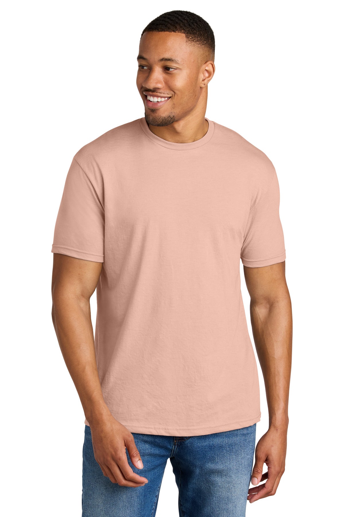 Gildan Softstyle CVC Tee 64000CVC - Dusty Rose