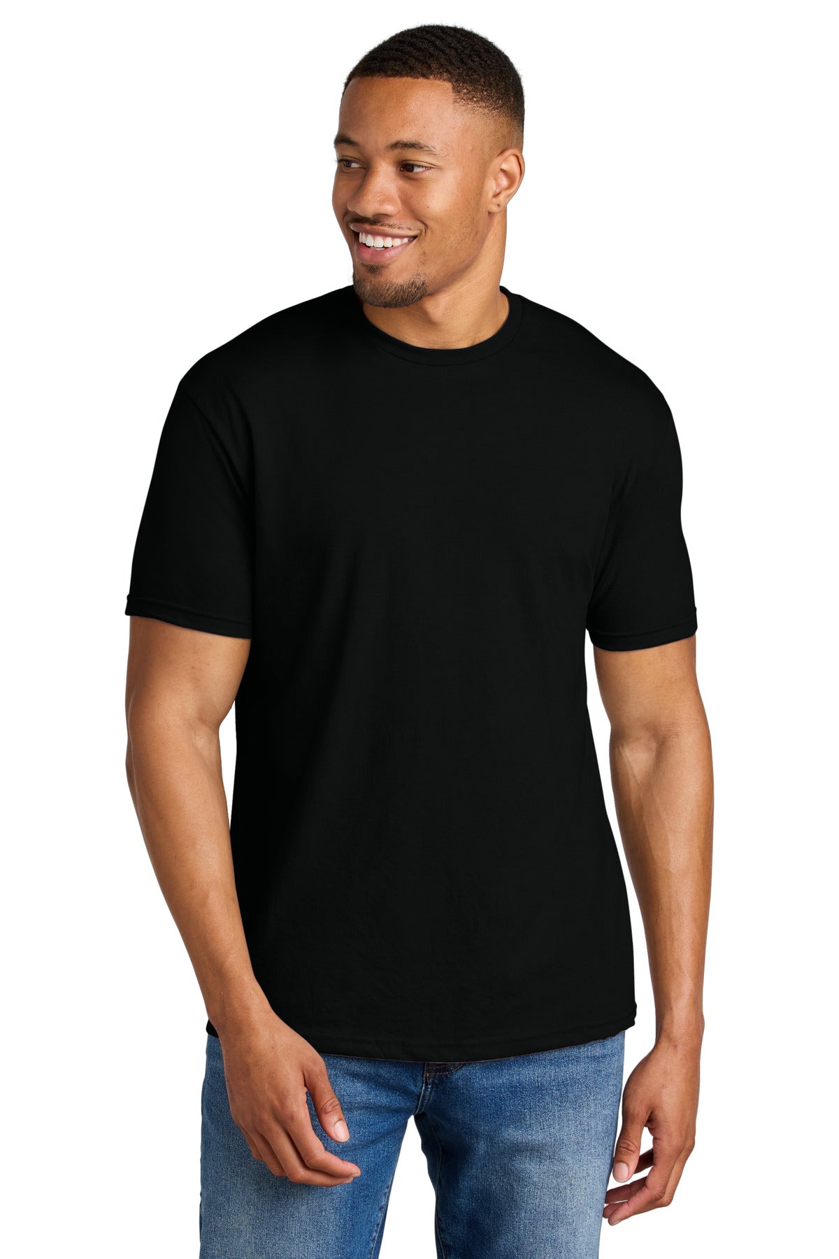 Gildan Softstyle CVC Tee 64000CVC - Pitch Black