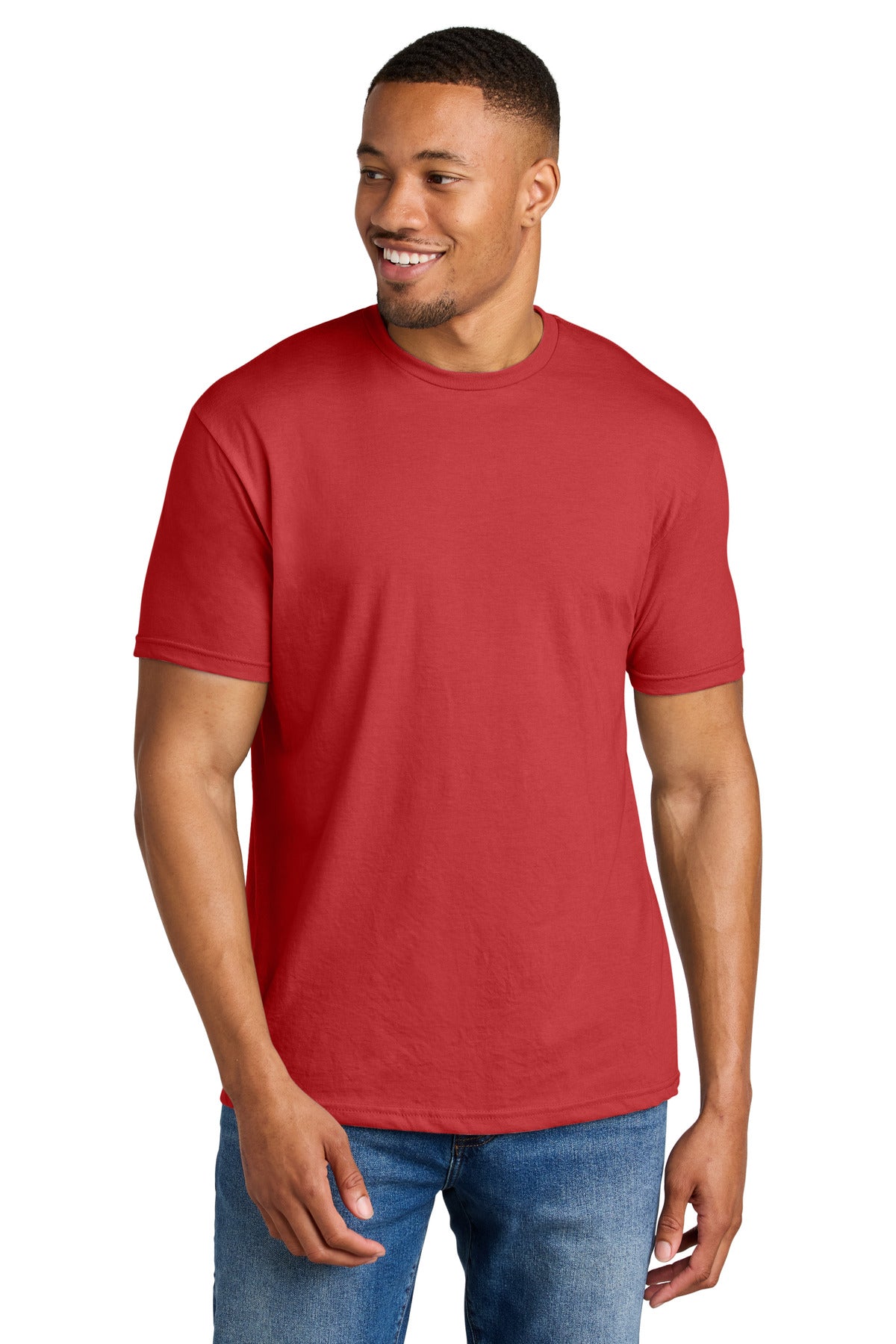 Gildan Softstyle CVC Tee 64000CVC - Red Mist