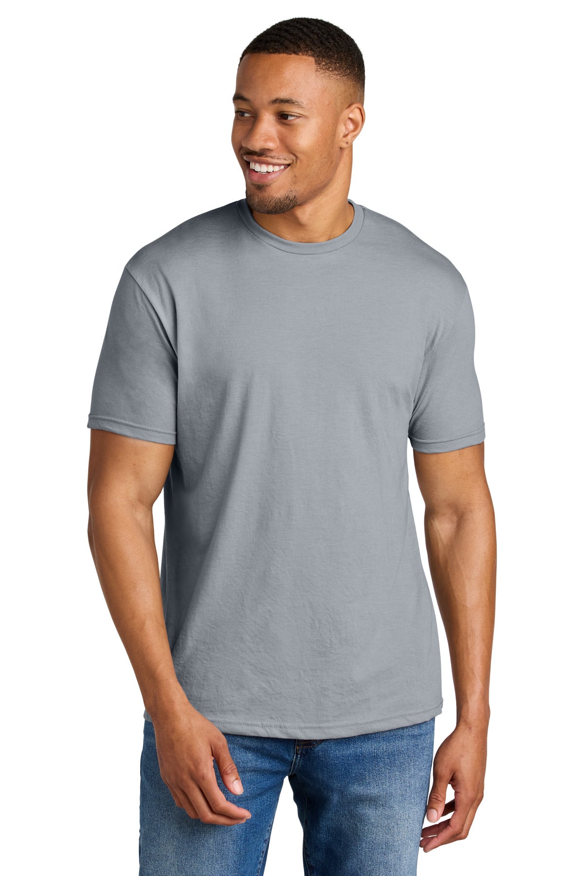 Gildan Softstyle CVC Tee 64000CVC - Ring Spun Sport Grey