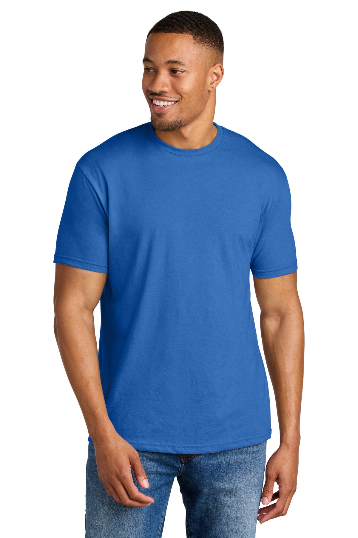 Gildan Softstyle CVC Tee 64000CVC - Royal Mist