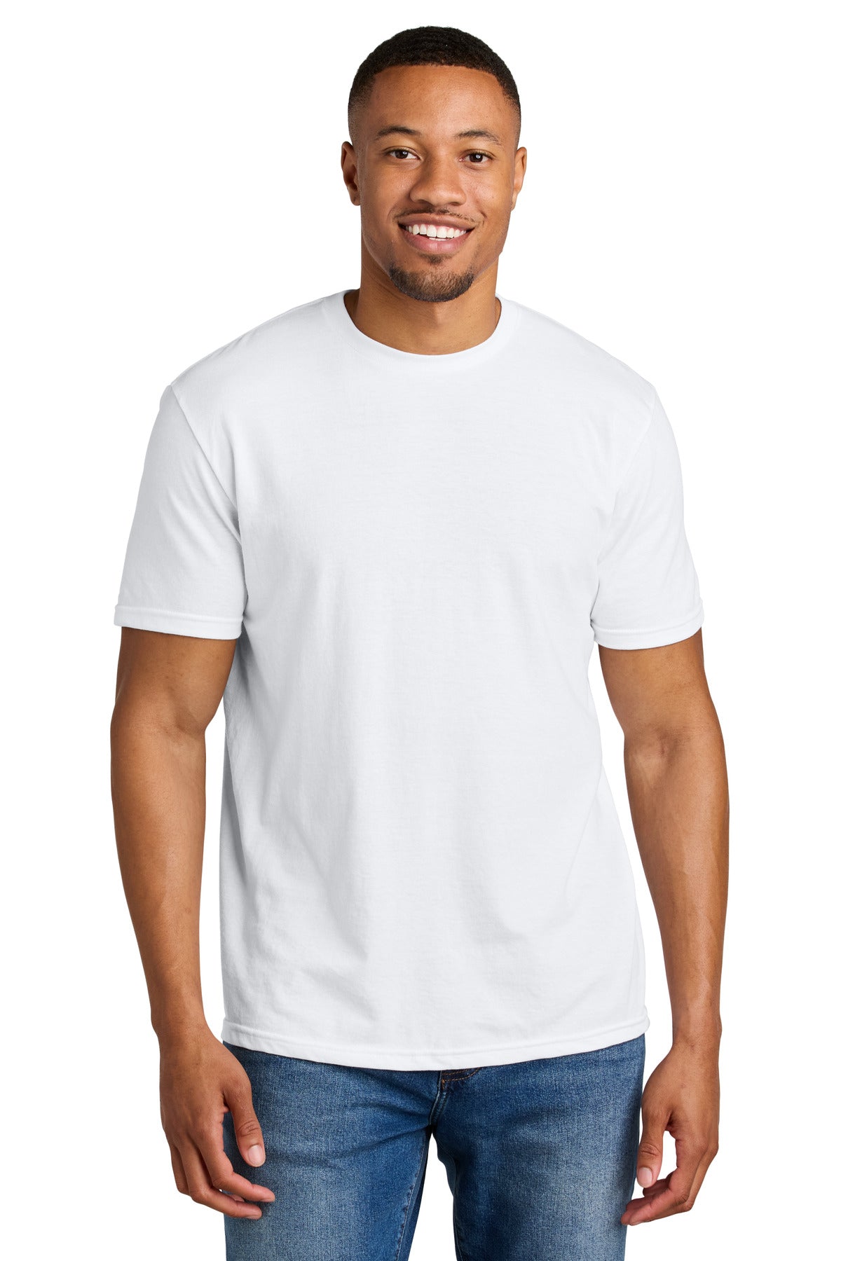 Gildan Softstyle CVC Tee 64000CVC - White