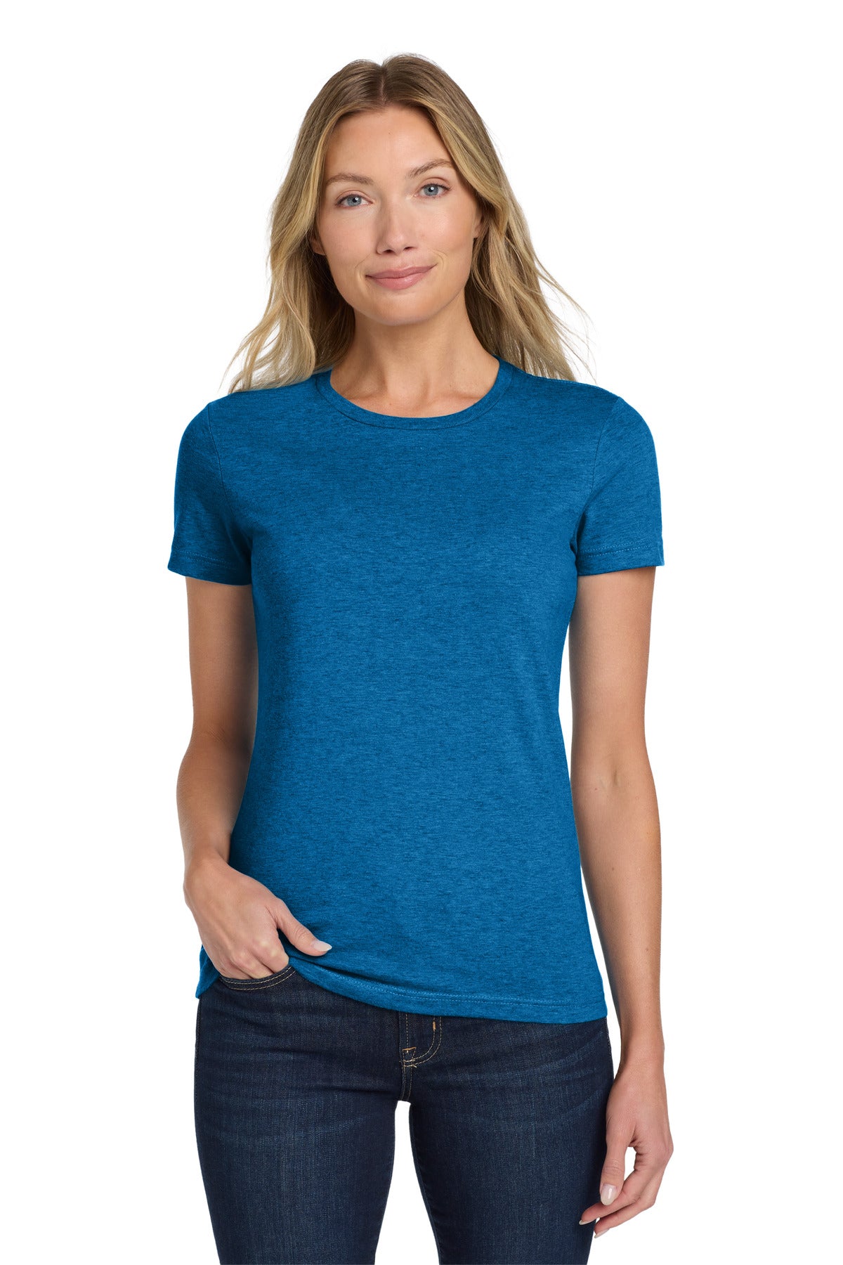 Gildan Softstyle Women's T-Shirt. 64000L - Antique Sapphire