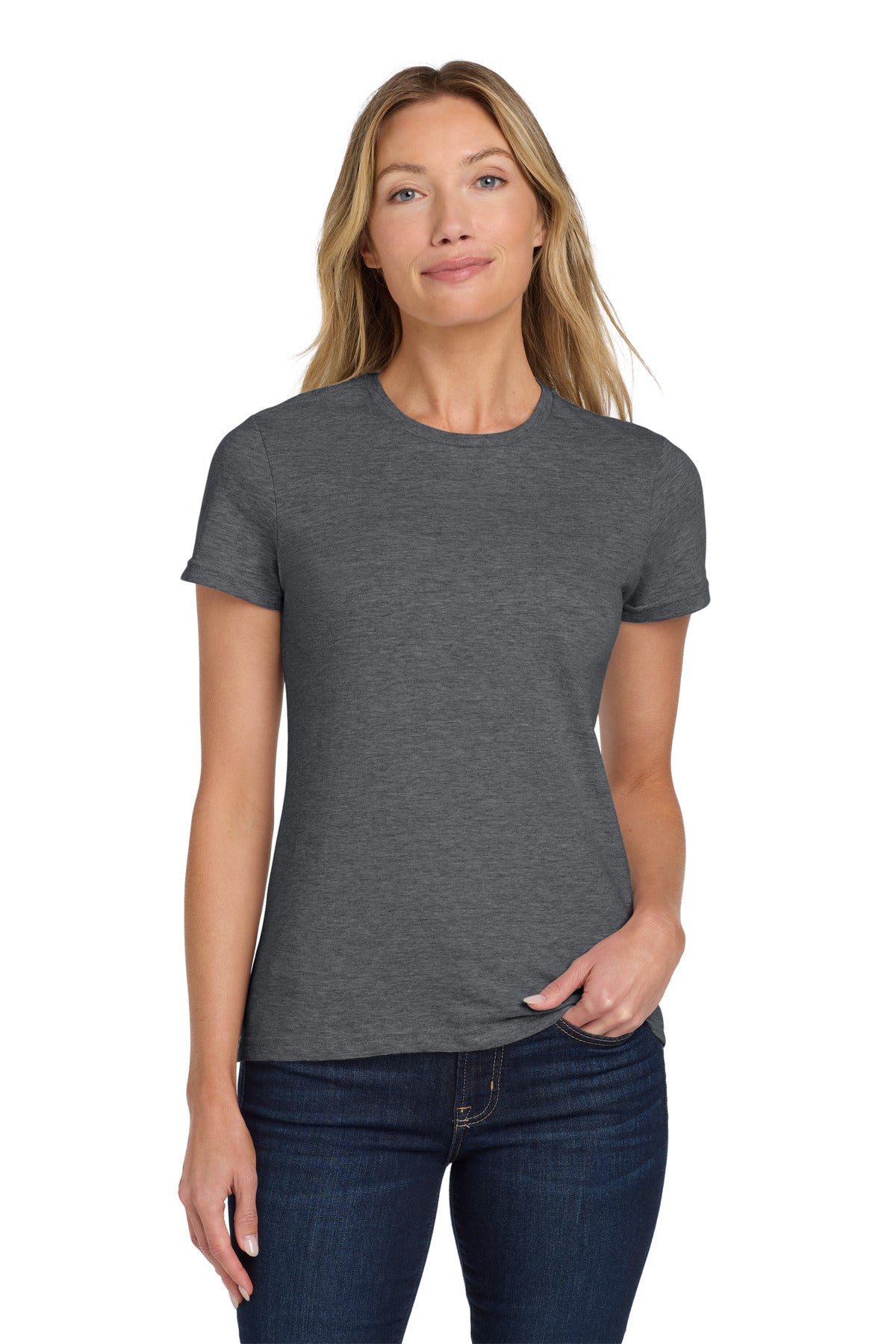 Gildan Softstyle Women's T-Shirt. 64000L - Graphite Heather