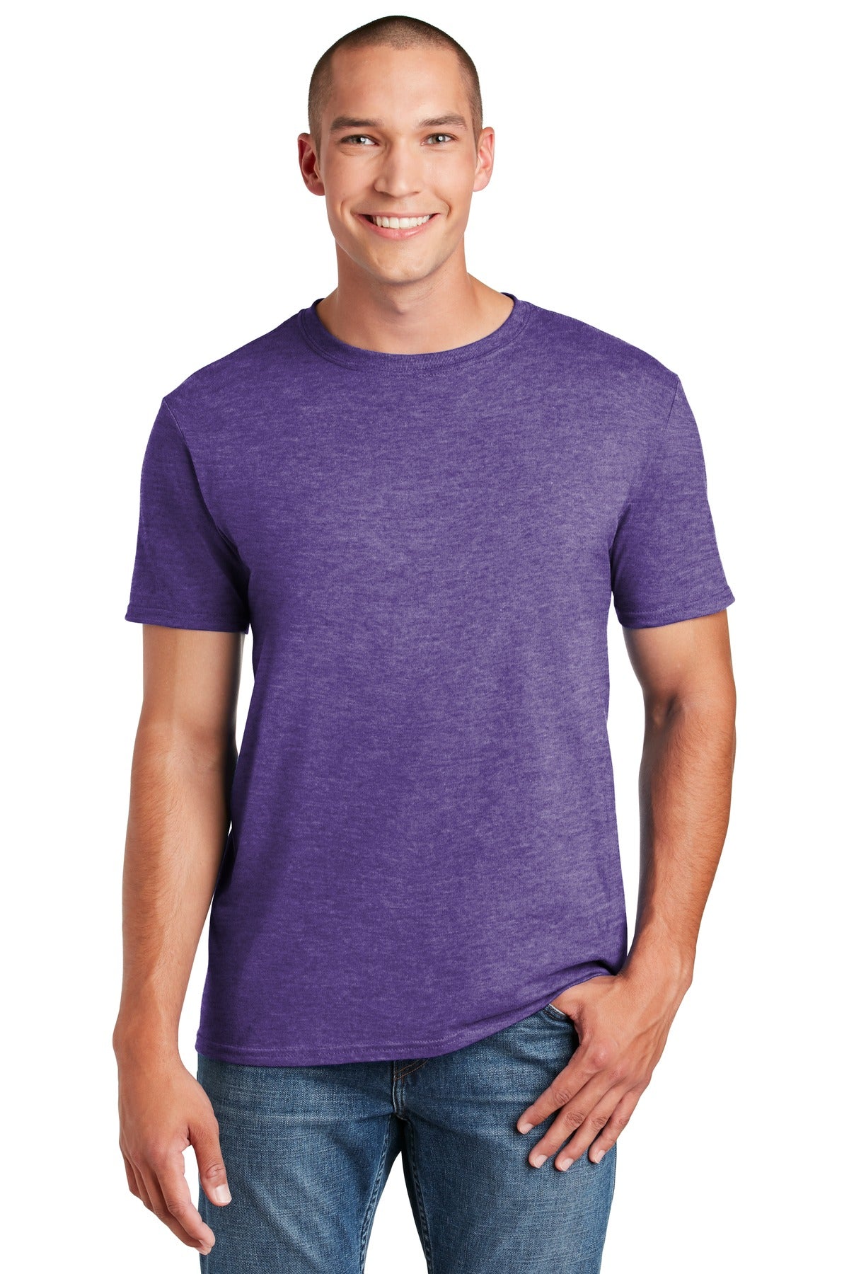 Gildan Softstyle T-Shirt. 64000 - Heather Purple