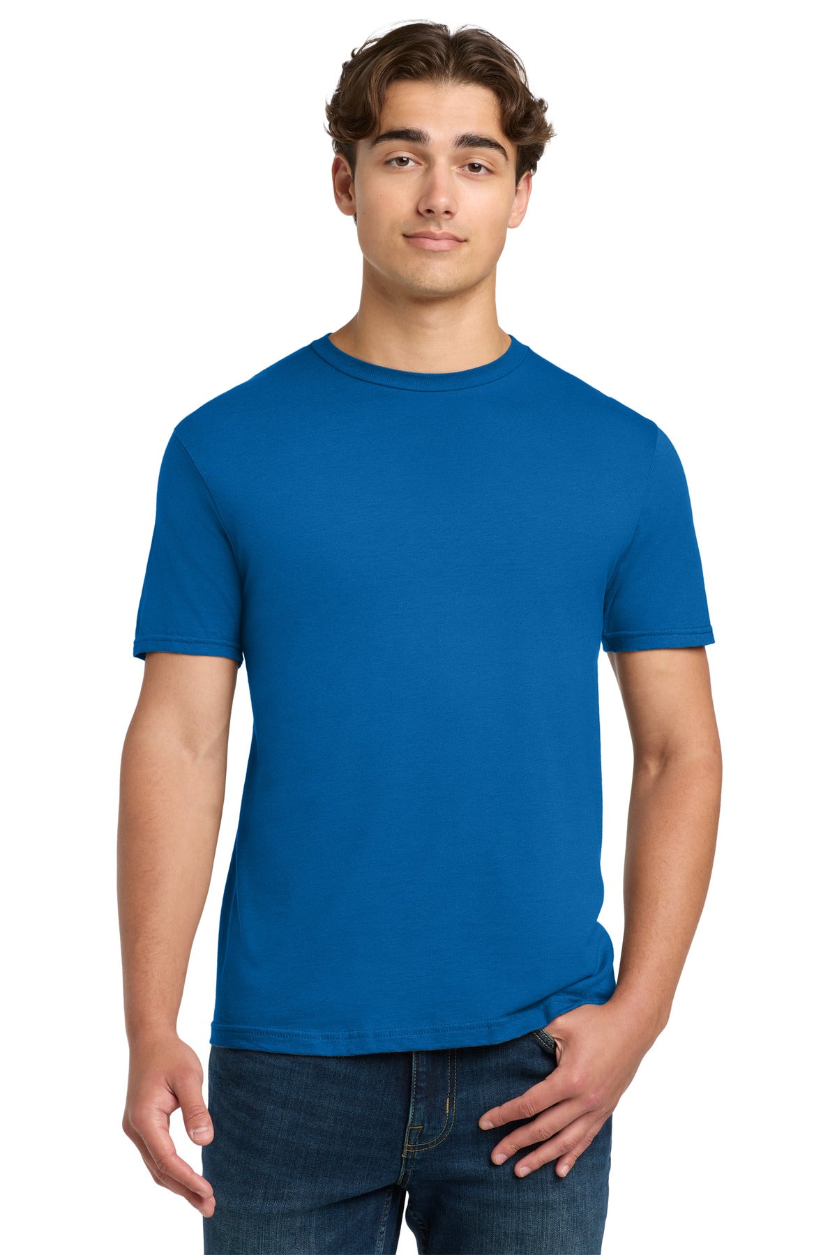Gildan Softstyle T-Shirt. 64000 - Neon Blue