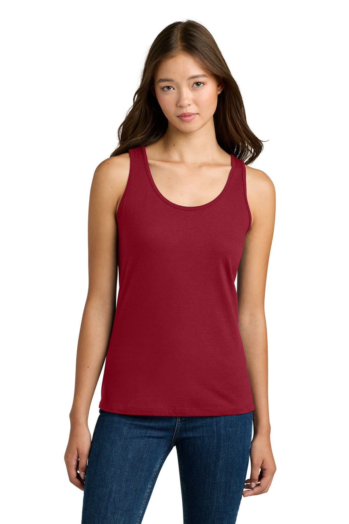 Gildan Softstyle Junior Fit Tank Top. 64200L - Cherry Red