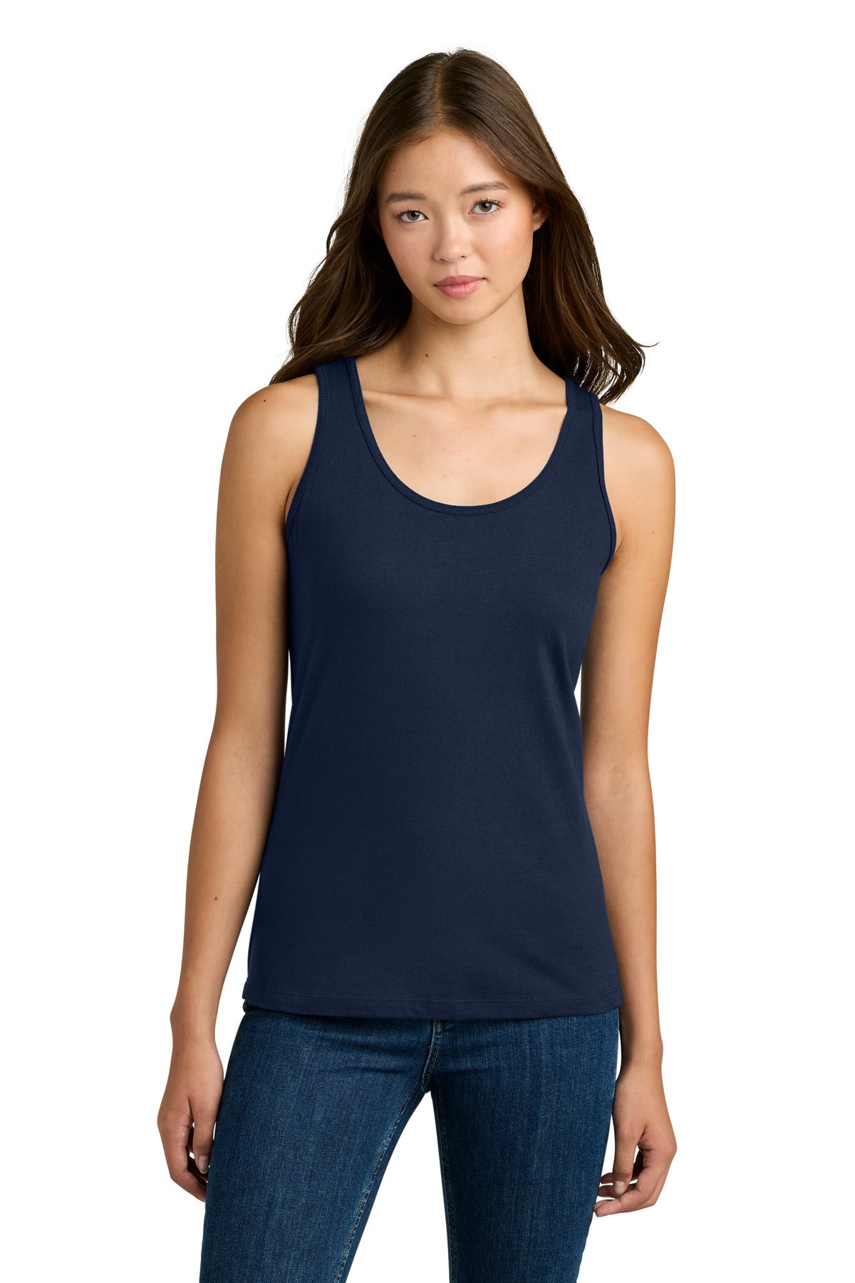 Gildan Softstyle Junior Fit Tank Top. 64200L - Navy