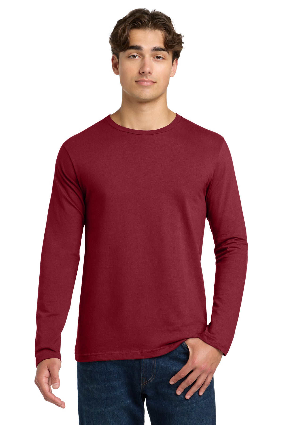 Gildan Softstyle Long Sleeve T-Shirt. 64400 - Cardinal Red