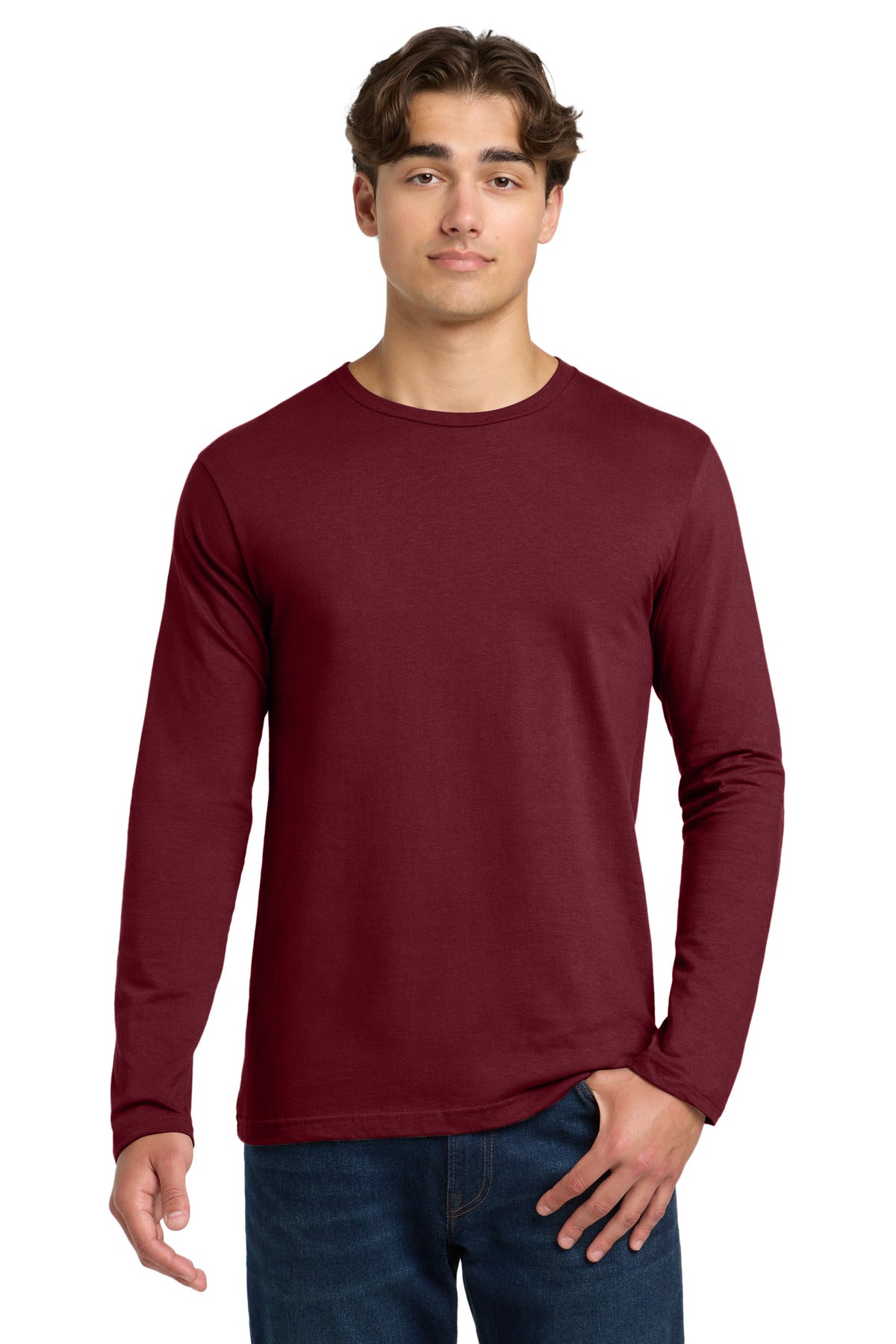 Gildan Softstyle Long Sleeve T-Shirt. 64400 - Garnet