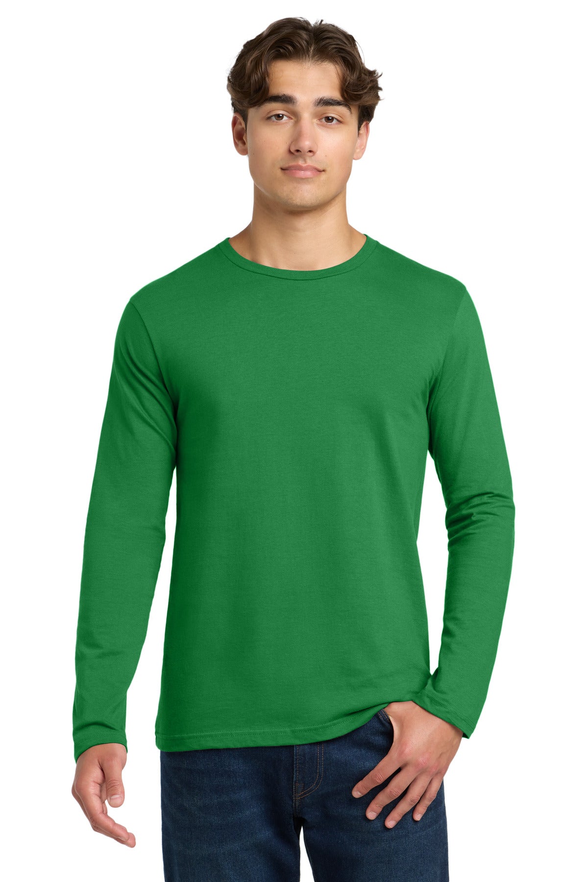 Gildan Softstyle Long Sleeve T-Shirt. 64400 - Turf Green