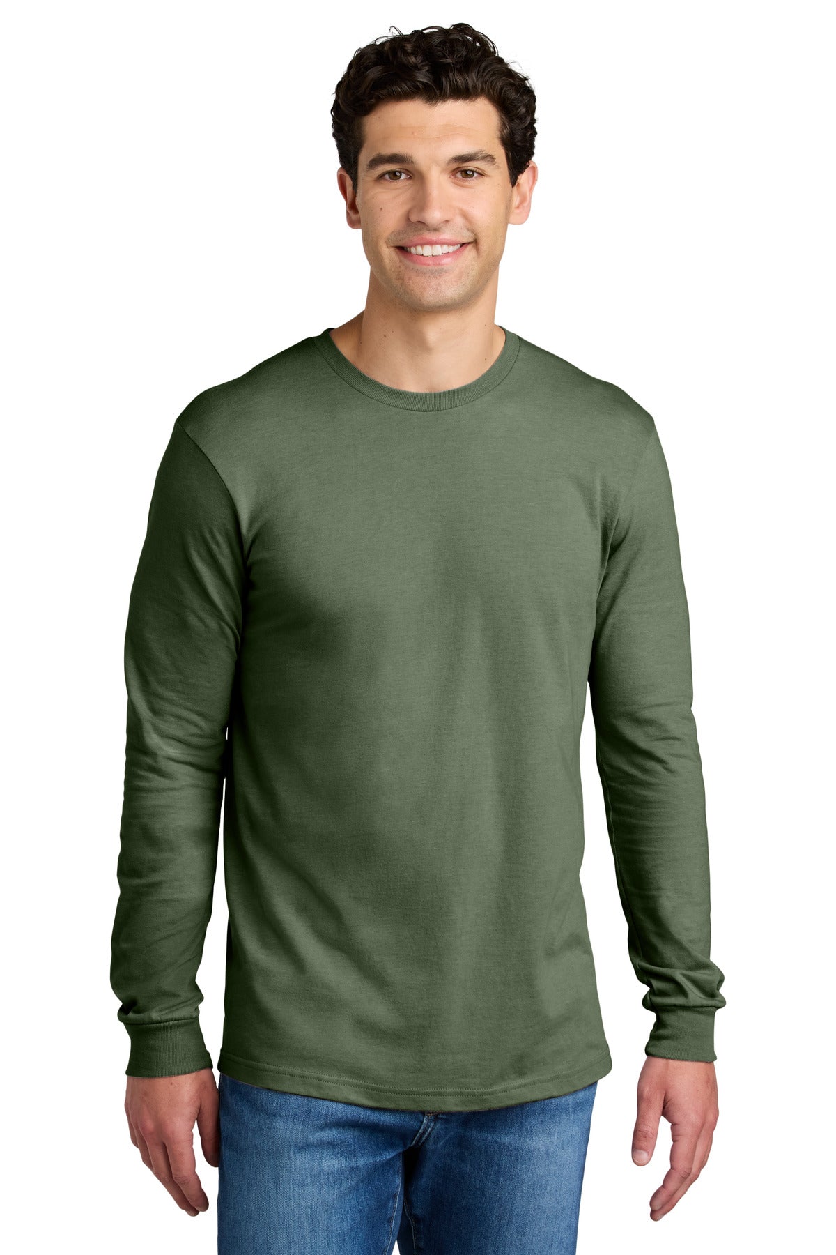 Gildan Softstyle CVC Long Sleeve Tee 64440CVC - Cactus