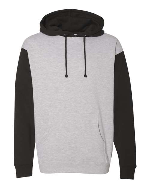 Independent Trading Co. IND4000 - Grey Heather/ Black