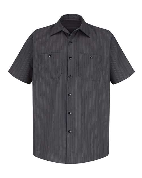 Red Kap SP20 - Charcoal/ Blue/ White Stripe