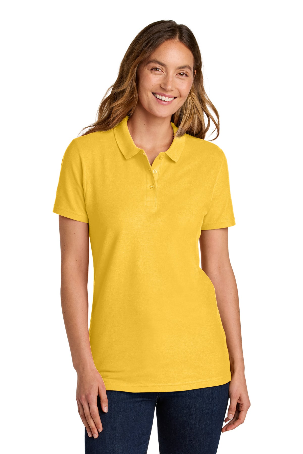 Gildan Softstyle Women's Pique Polo 64800L - Daisy
