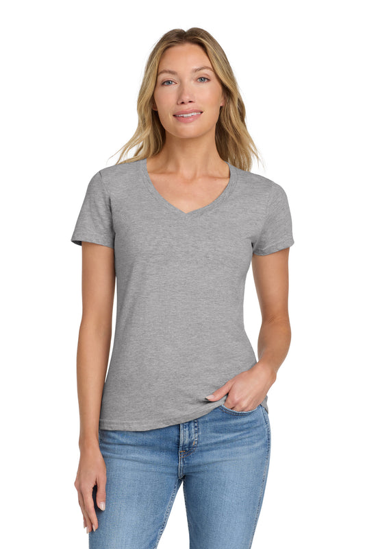 Gildan Softstyle Women's Fit V-Neck T-Shirt. 64V00L - Sport Grey