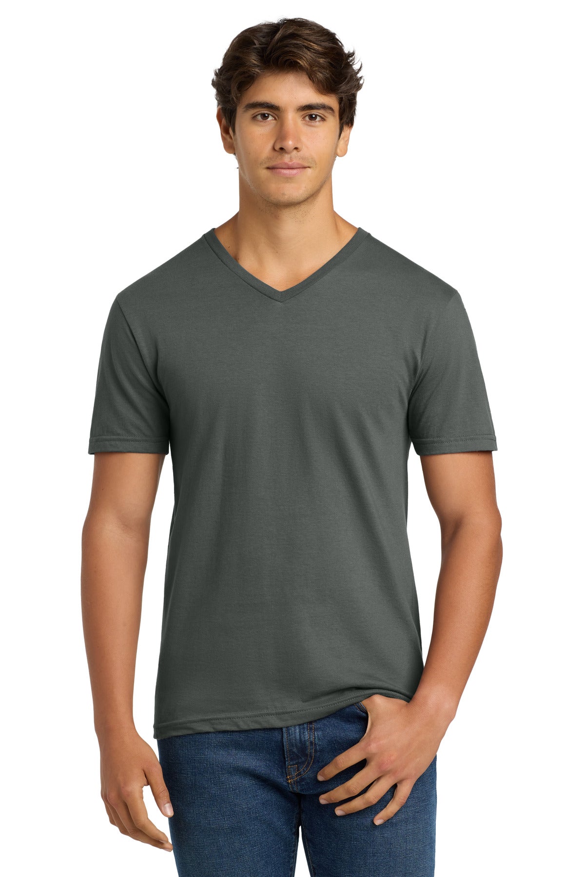 Gildan Softstyle V-Neck T-Shirt. 64V00 - Charcoal