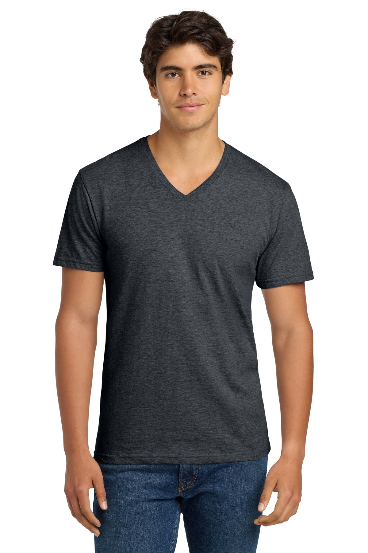 Gildan Softstyle V-Neck T-Shirt. 64V00 - Dark Heather