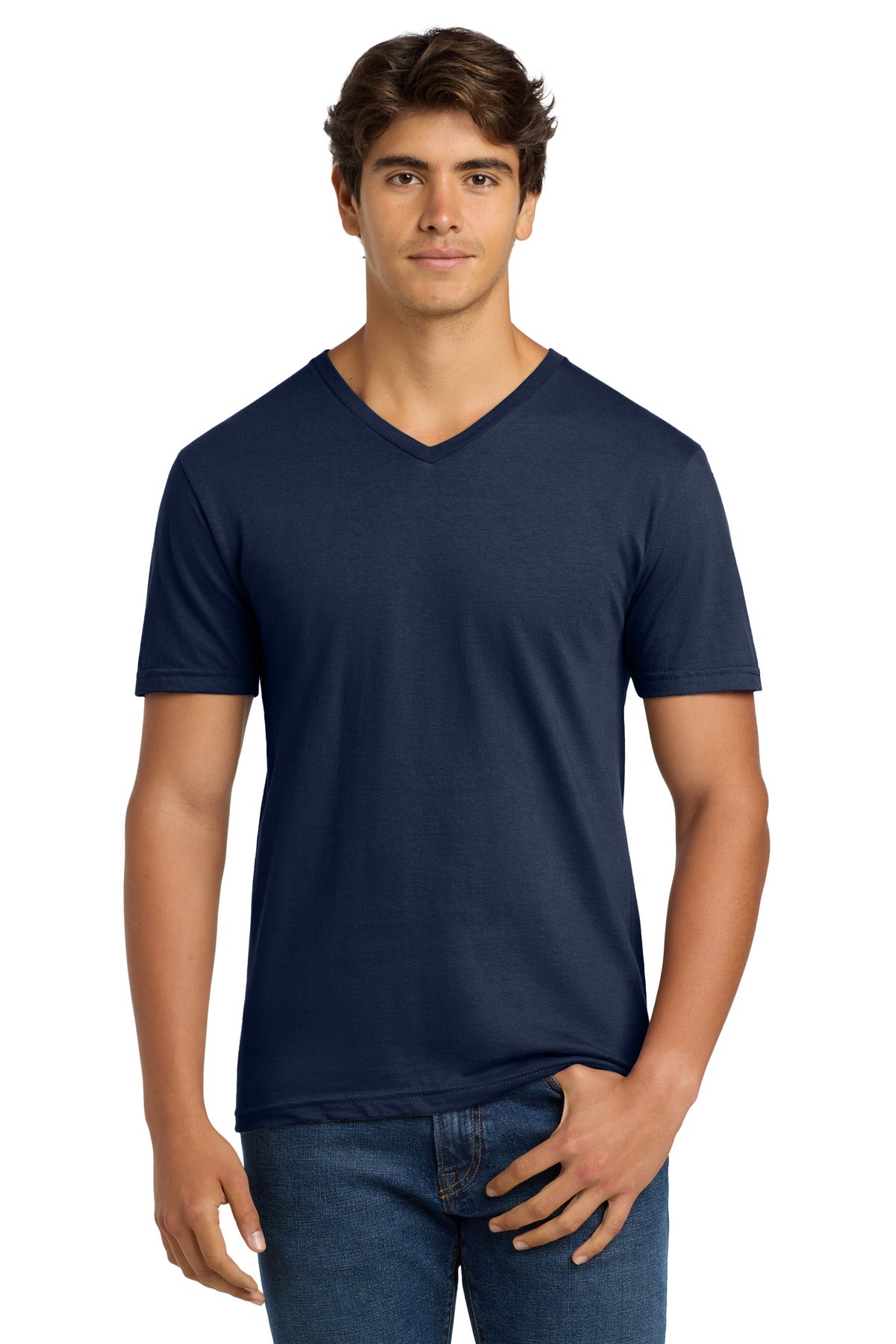 Gildan Softstyle V-Neck T-Shirt. 64V00 - Navy