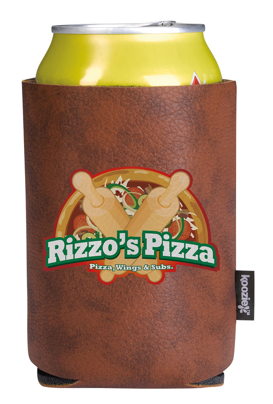 Leather-Like Can Cooler