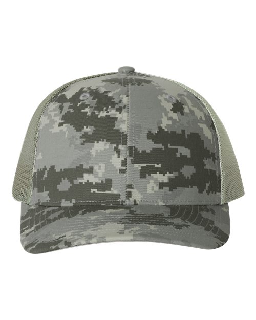 Richardson 112P - Military Digital Camo/ Light Green