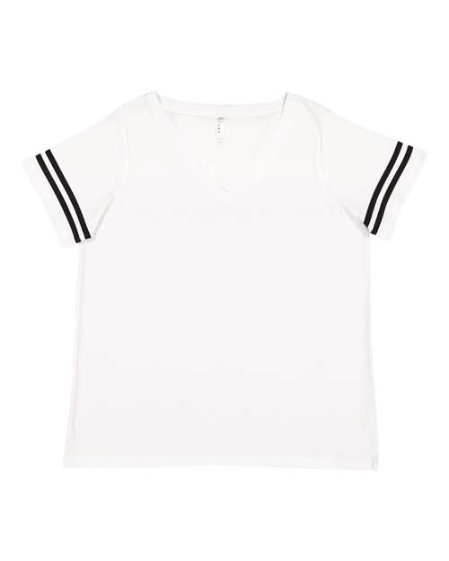 LAT 3837 - White Solid/ Black