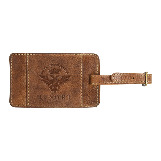 Westbridge Leather Luggage Tag