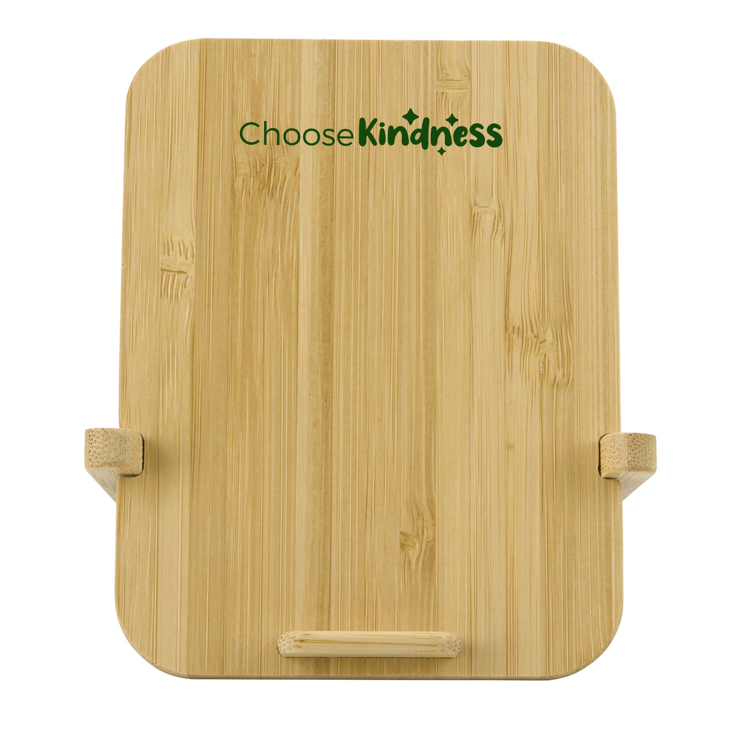 Bamboo 10W Wireless Charger with Phone Holder