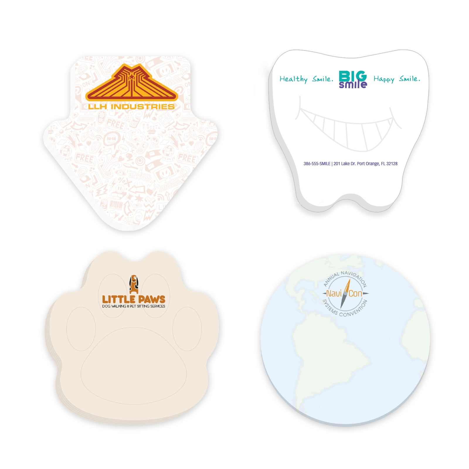 Sticky Note™ 3" x 3" Die Cut Pad, 25 sheet