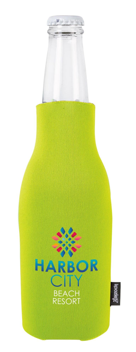 Zip-Up Bottle Cooler with Opener