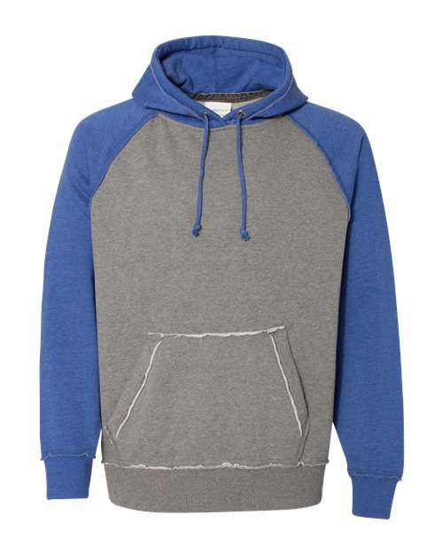 J. America 8885 - Smoke Heather/ Vintage Royal Heather