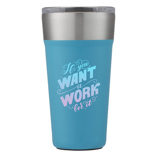 20 oz. Brewski Stainless Steel Tumbler