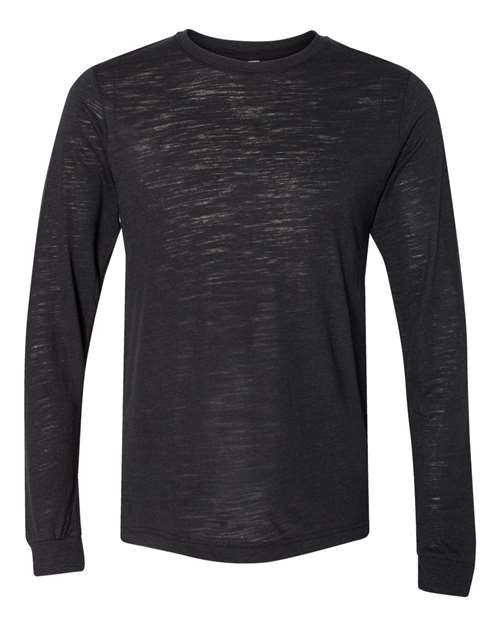 BELLA + CANVAS 3501 - Solid Black Slub