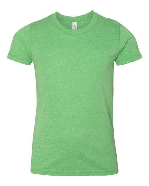 BELLA + CANVAS 3413Y - Green Triblend