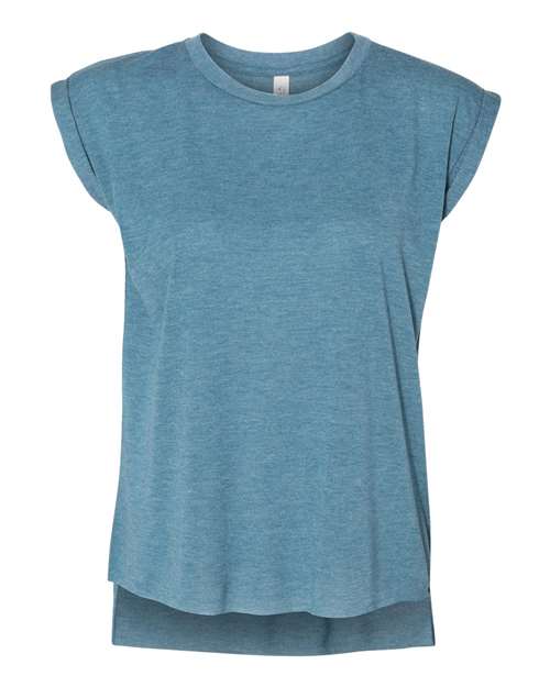 BELLA + CANVAS 8804 - Heather Deep Teal