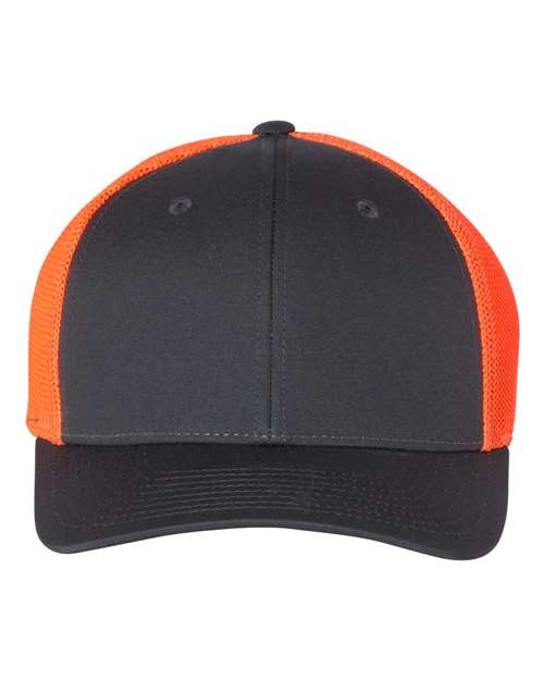 Richardson 110 - Charcoal/ Neon Orange