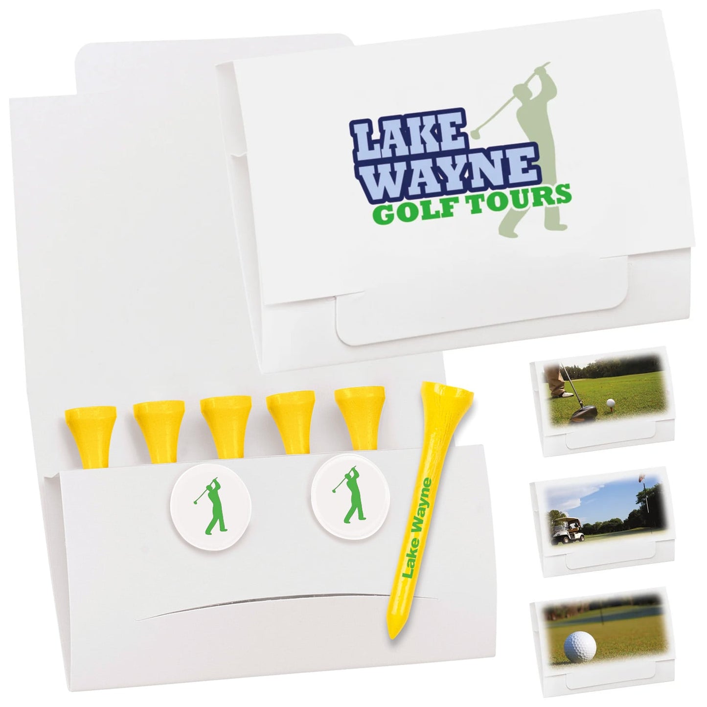 6-2 Golf Tee Packet - 2-3/4" Tee