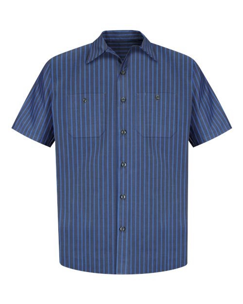 Red Kap SP24T - Grey/ Blue Stripe