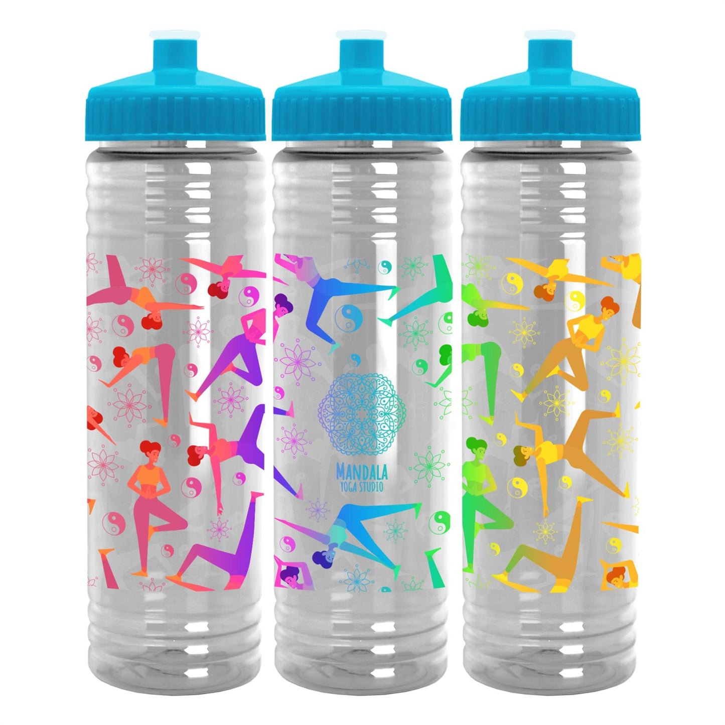 Slim Fit Bottle with Push-Pull Lid - 24 oz.
