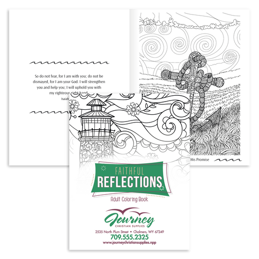 Faithful Reflections Adult Coloring Book